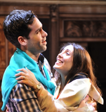 Ismaël Jordi und Silvia Vasquez bei den Proben