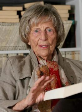 Die Psychoanalytikerin und Autorin Margarete Mitscherlich (Bild: 11.7.2007)