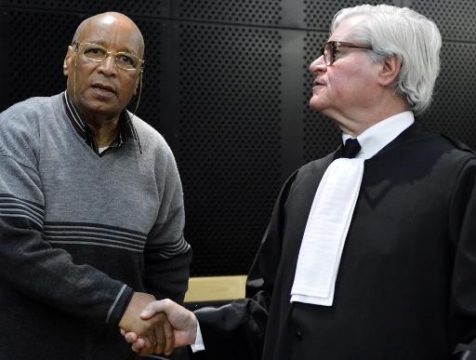 Mohamed Jratlou und sein Anwalt Xavier Magnée