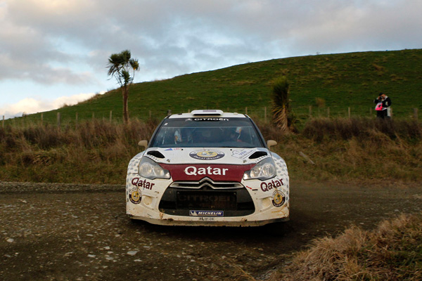 Rallye Neuseeland: Thierry Neuville im Citroën DS3 des Qatar World Rallye Teams