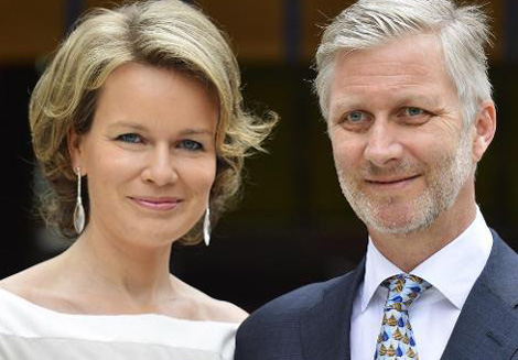 Prinzessin Mathilde und Prinz Philippe