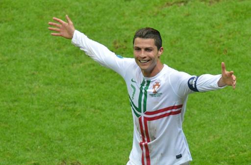 Cristiano Ronaldo im Viertelfinale der Fußball-EM Portugal gegen Tschechien