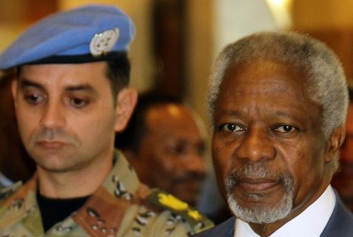 Kofi Annan in Damaskus