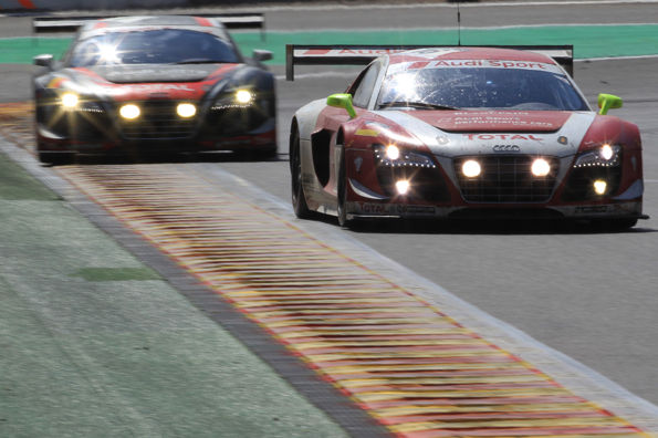 Doppelsieg für Audi in Spa