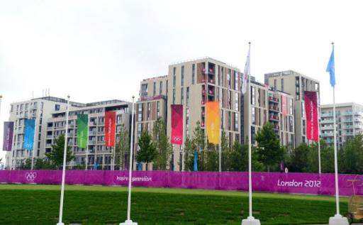 Das Olympische Dorf in London