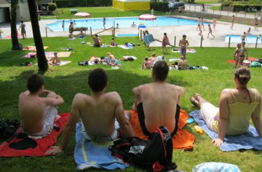 Der Sommer ist da: Besuch im Freibad von Wiesenbach