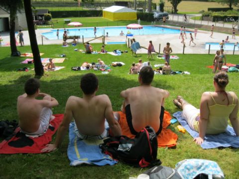 Der Sommer ist da: Besuch im Freibad von Wiesenbach