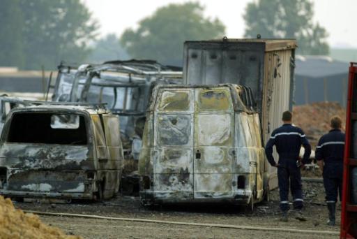 Nach der Gasexplosion in Ghislenghien (Bild vom 30. Juli 2004)