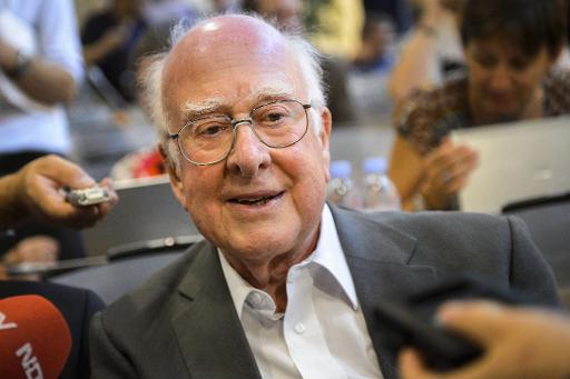 Der Physiker Peter Higgs in Genf