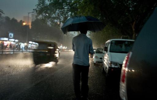 Starke Regenfälle in Indien