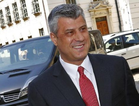 Kosovo-Regierungschef Hashim Thaci in Wien