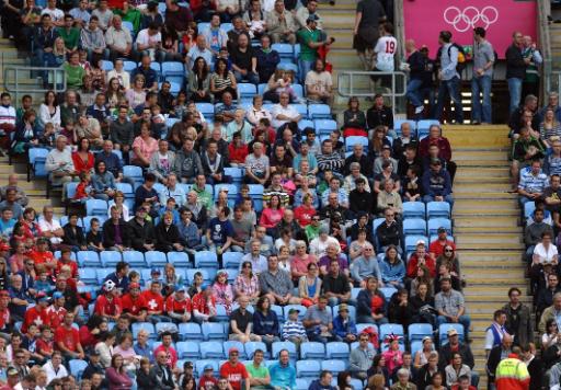 Zu wenig Zuschauer auf den Rängen bei den Olympischen Spielen