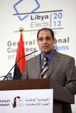 Nuri al-Abbar, Leiter der nationalen Wahlkommission