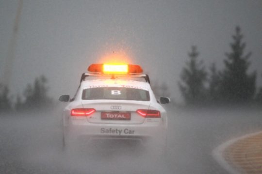 Arbeitsreiches Wochenende für das Safety Car