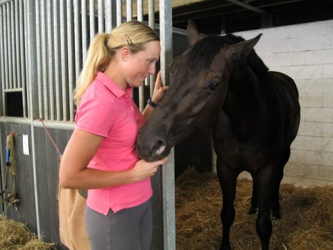 Chloë Morris Talbot mit Lord Wallonia