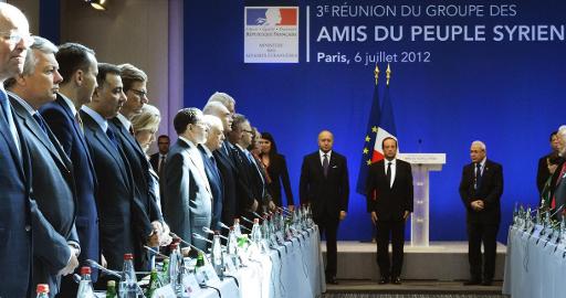 Die internationale Syrien-"Freundesgruppe" in Paris