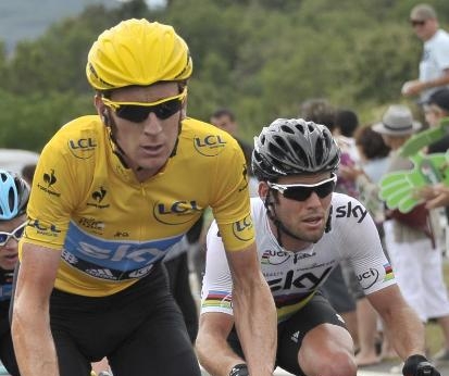 Bradley Wiggins und Mark Cavendish