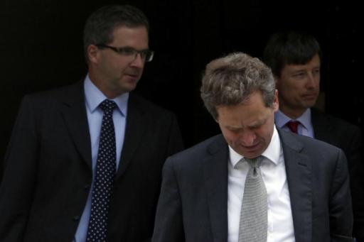 Klaus Masuch (EZB), Poul Thomsen (IWF), und Matthias Mors (EU)