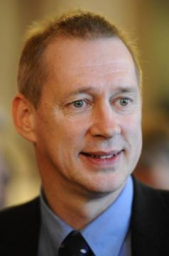 Der belgische Astronaut Frank De Winne