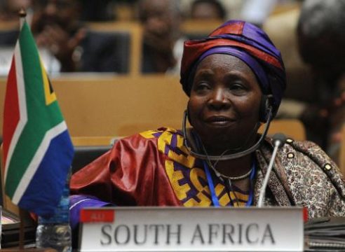Südafrikas Innenministerin Nkosazana Dlamini-Zuma
