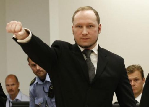 Der norwegische Massenmörder Anders Behring Breivik