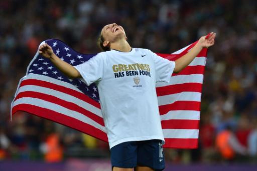 US-Fußballerin Lauren Cheney nach dem Sieg: Der Kampf um Gold war einer der Höhepunkte