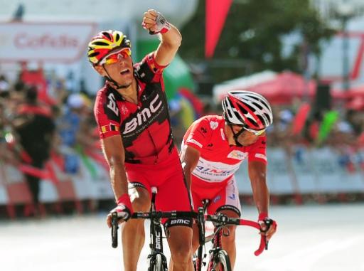 Philippe Gilbert gewinnt die 9. Etappe der Spanien-Rundfahrt vor seinem Teamkollegen Joaquin Rodriguez