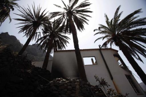 Überreste eines Hauses in Valle Gran Rey, La Gomera