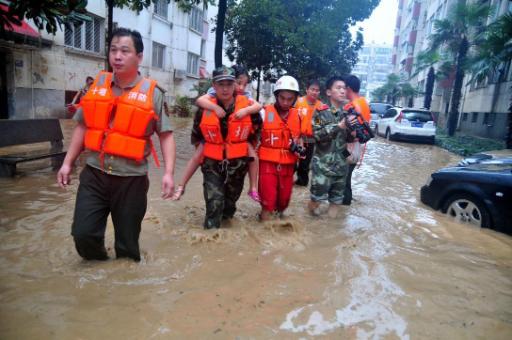 China unter Wasser