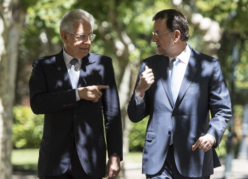 Monti und Rajoy: Wir wollen keine EU-Hilfen