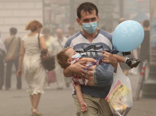 Waldbrände in Russland: Bereits vor zwei Jahren gingen Städte wie Moskau im Smog unter