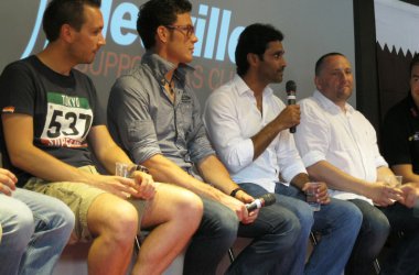 Nicolas Gilsoul, Thierry Neuville, Nasser Al-Attiyah und Yves Matton