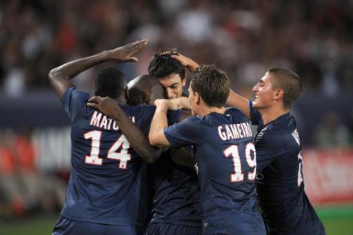 Spiler von Paris Saint-Germain nach dem Spiel gegen Barcelona