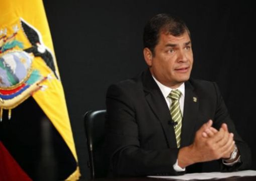 Ecuadors Staatschef Rafael Correa