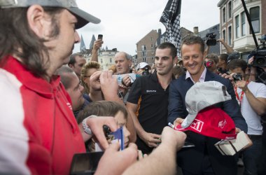 Michael Schumacher neuer Ehrenbürger von Spa - Bild: Nicolas Lambert/Belga
