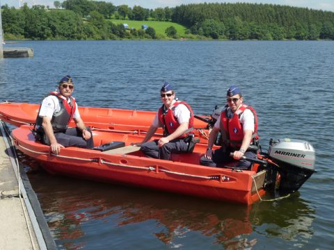 Sommer am See: Polizei Bütgenbach sorgt für Ordnung