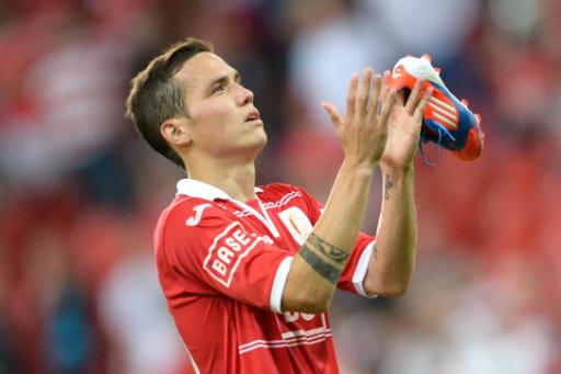 Luis Manuel Seijas Gunther schoss das erste Standard-Tor