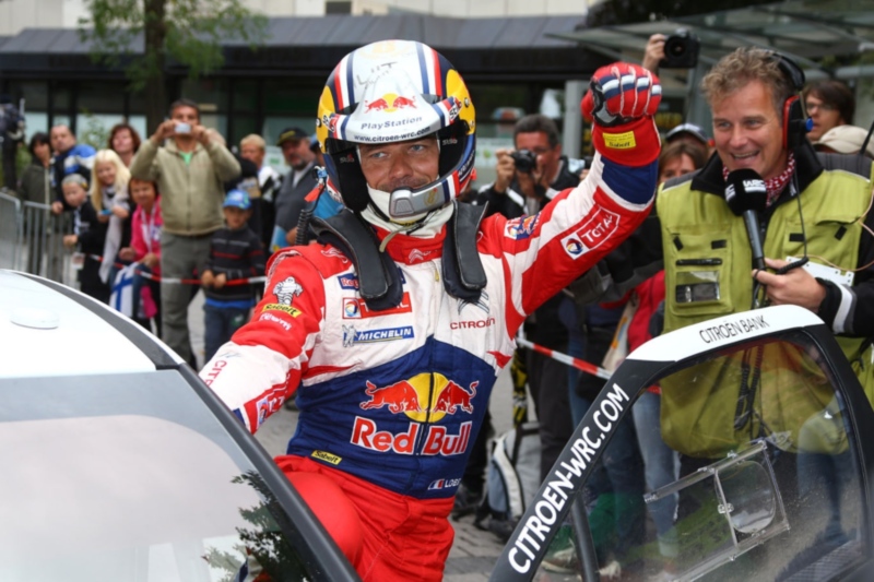 Sieg Nummer neun: Sébastien Loeb ist erneut nicht zu schlagen und triumphiert in Trier