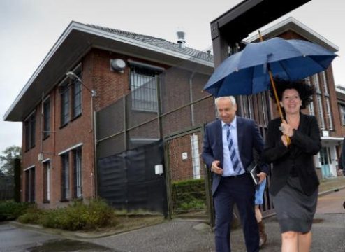 Justizministerin Annemie Turtelboom in Tilburg
