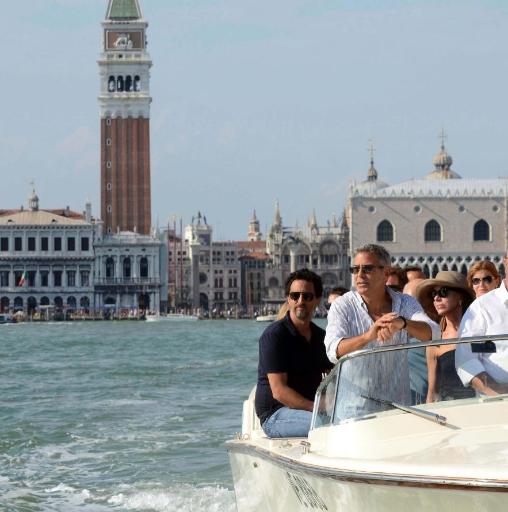 George Clooney in Venedig 2011