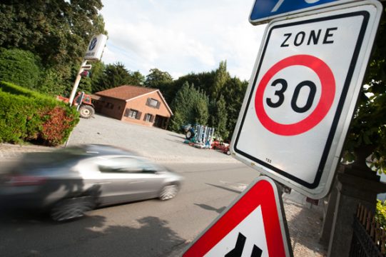 Besonders in 30er-Zonen sind viele zu schnell