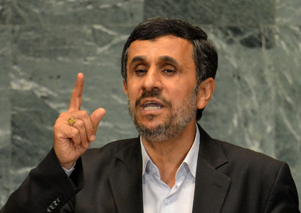Ahmadinedschad vor der UN-Vollversammlung