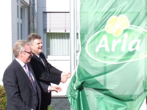 MUH-Geschäftsführer Rainer Sievers und Tim Örting Jörgensen