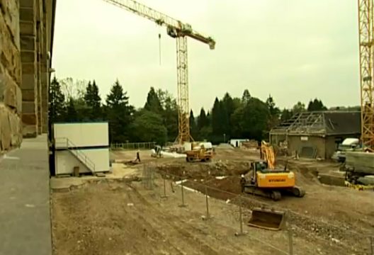 Bauarbeiten am Athenäum Eupen (Archivbild)