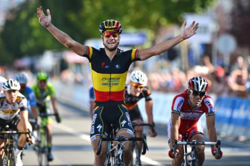 Tom Boonen bei der Ankunft in Brüssel