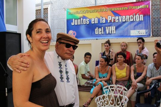 Mariela Castro bei der Zehnjahresfeier des Projekts "Trans" für sexuelle Vielfalt