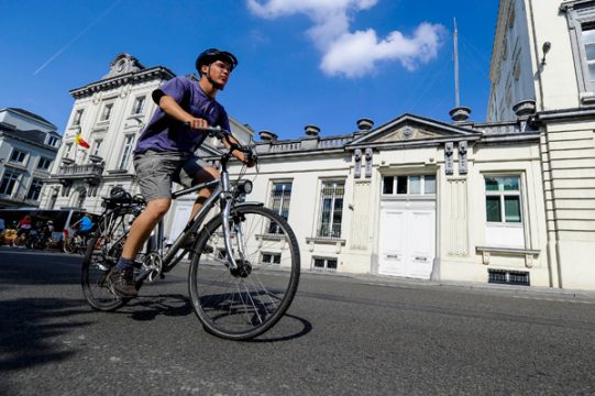 Autofreier Sonntag in Brüssel