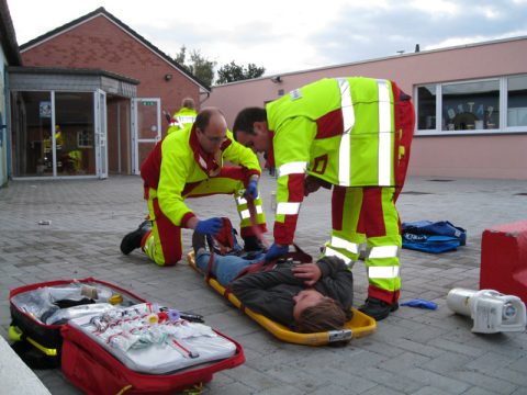 Katastrophenübung in Kelmis