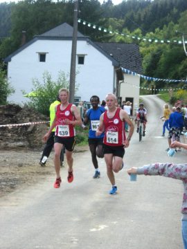 Christoph Gallo, Leonard Matiri und Jérôme Hilger-Schütz