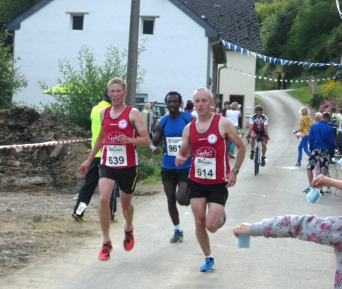 Christoph Gallo, Leonard Matiri und Jérôme Hilger-Schütz